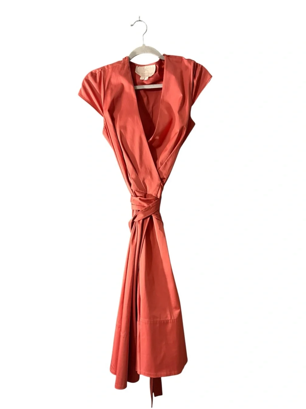 Gal Meets Glam Addison Wrap Midi Dress